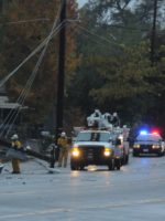 CHPD, SMUD pole accident. Photo credit: Luke Otterstad