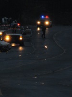 Accident with power pole. Photo credit: Luke Otterstad