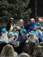 Irish dance team, christmas tree lighting. Photo by Luke Otterstad