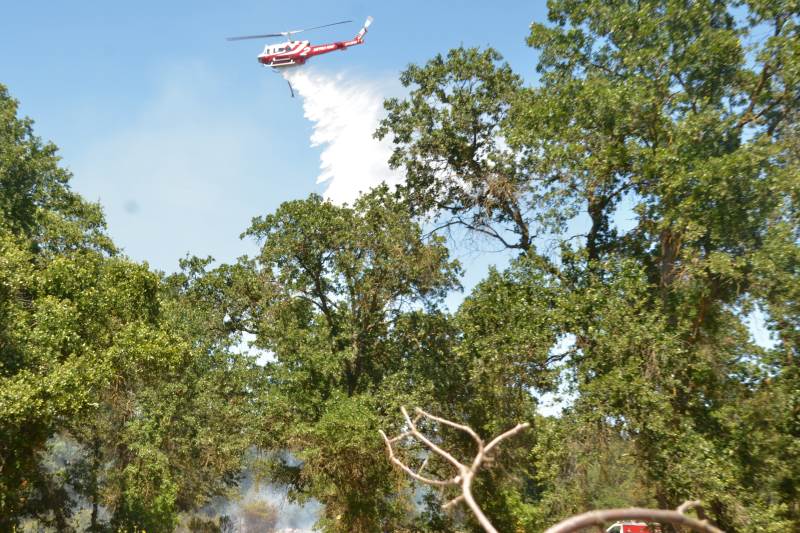 fire, arcadia, citrus heights, golf course