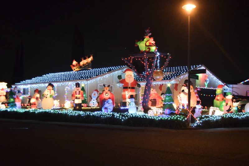 2015 Christmas light displays in Citrus Heights