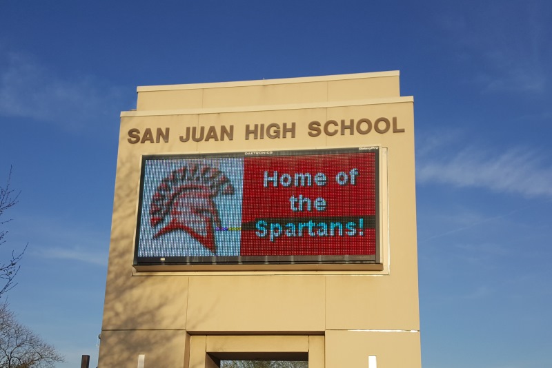 San Juan Spartans win 41-36 vs. Vacaville Christian