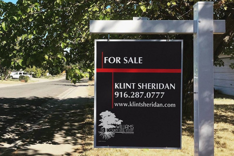 real estate sign, file photo
