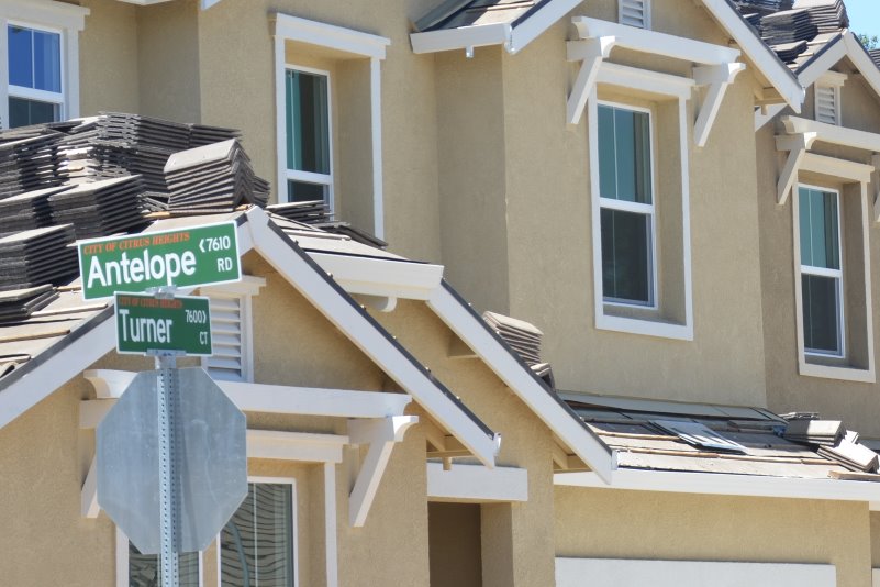 Homes located in the housing development at Antelope Road and Turner Court. // CH Sentinel