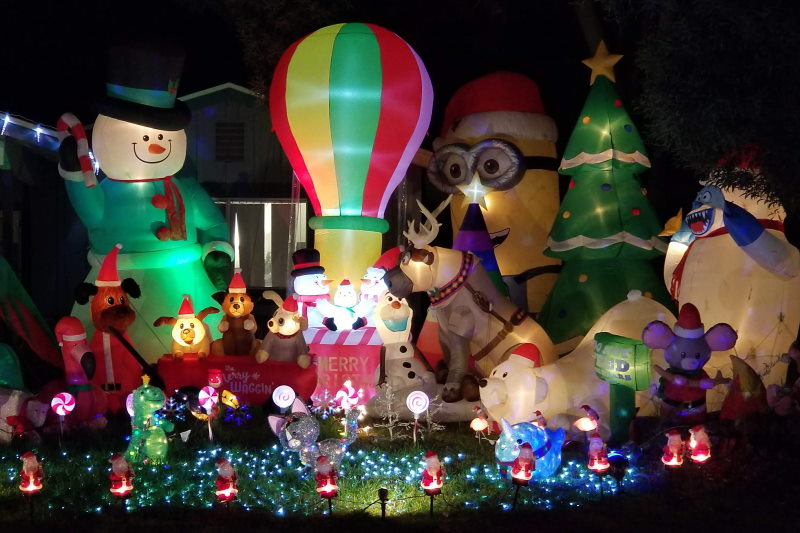 Christmas Lights in Citrus Heights