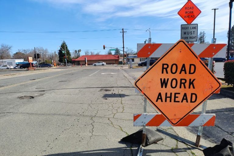 Road Work Ahead