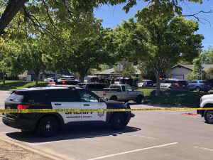 Heavy police activity could be seen on Tupelo Drive, near Antelope Road, in Citrus Heights. A helicopter circled overhead, and police could be heard making announcements on a megaphone. Multiple agencies responded to the scene.