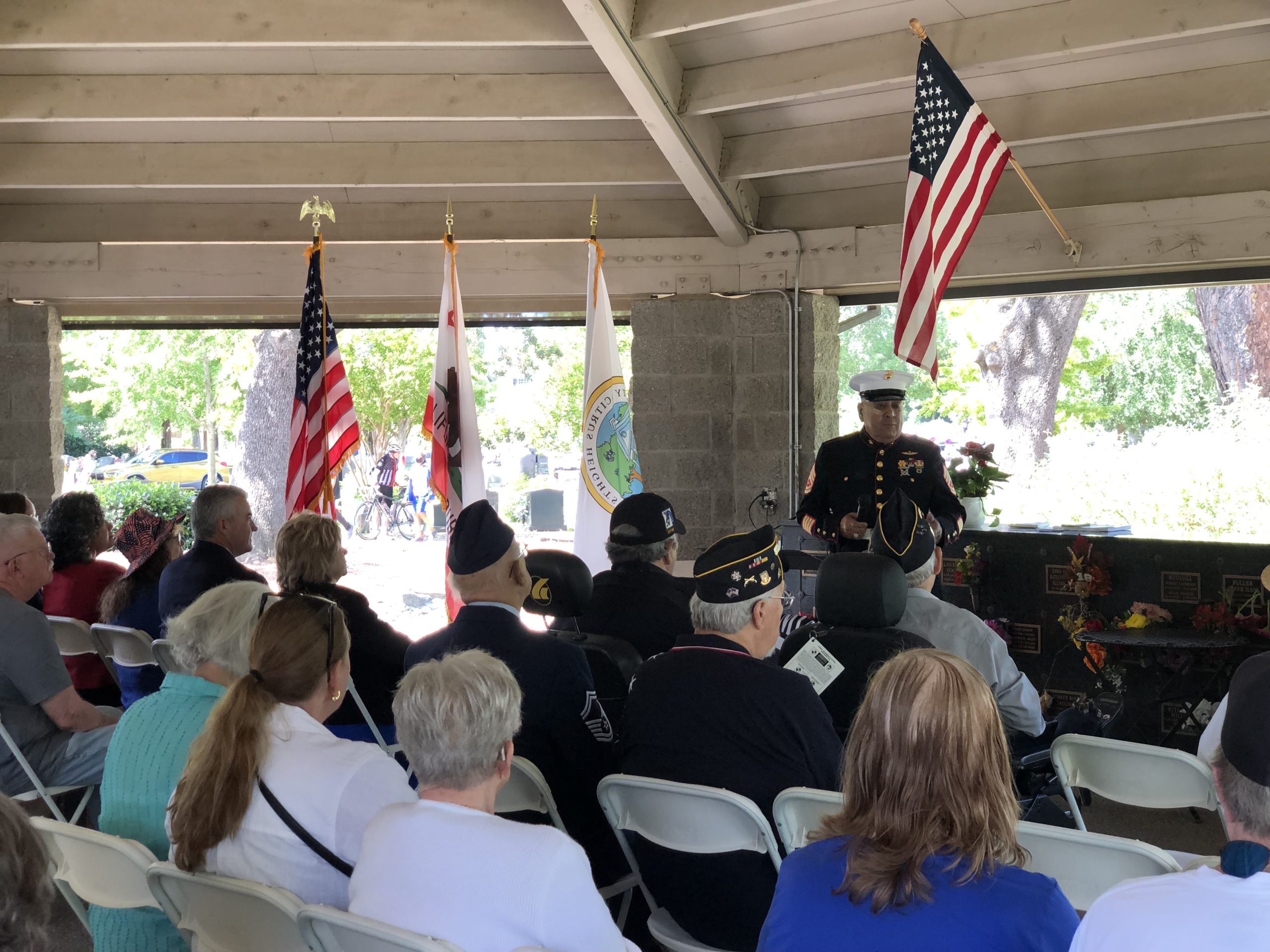 Memorial Day ceremony, May 26, 2025