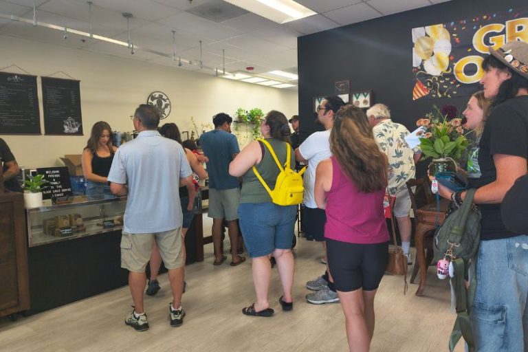 Black Sails Coffee Lounge celebrated a grand opening on Saturday, July 12, 2025.