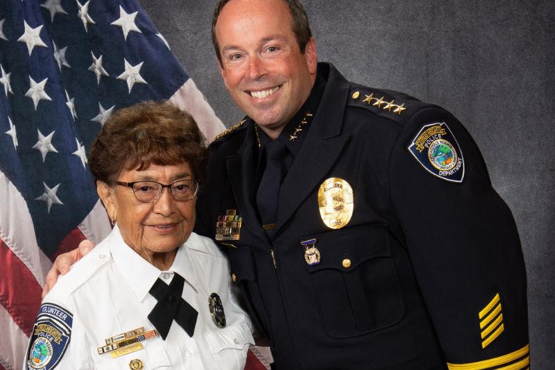 Citrus Heights Council, police department, honor longtime city volunteer