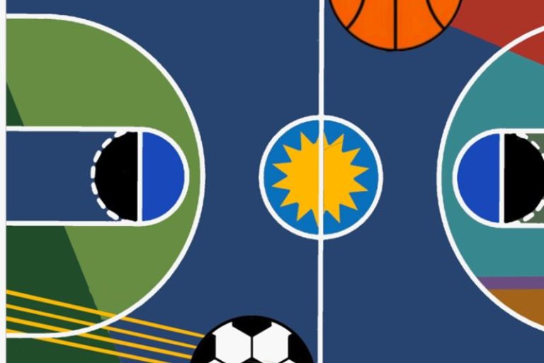 A rendering of a mural concept by Brandon Alexander that is proposed to be painted at Walerga Park. // Sunrise Recreation and Park District staff report