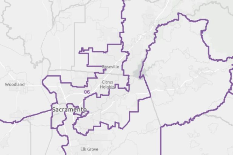 Under the redistricting proposal, the share of registered Democratic voters in the district would decrease, while the proportion of registered Republican voters would increase slightly. The new map would also include a larger portion of Placer County, including the cities of Roseville and Rocklin, which were previously not part of District 6. Meanwhile, Rancho Cordova and Rancho Murieta would be removed from the district. // Ray Riehle